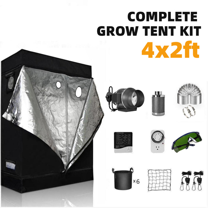 2' x 4' Complete Grow Tent Kit