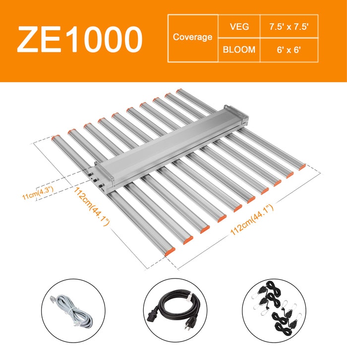 (Thailand Only) ParfactWorks ZE1000 LED Grow Bar Light (3 Channels Dimmable)